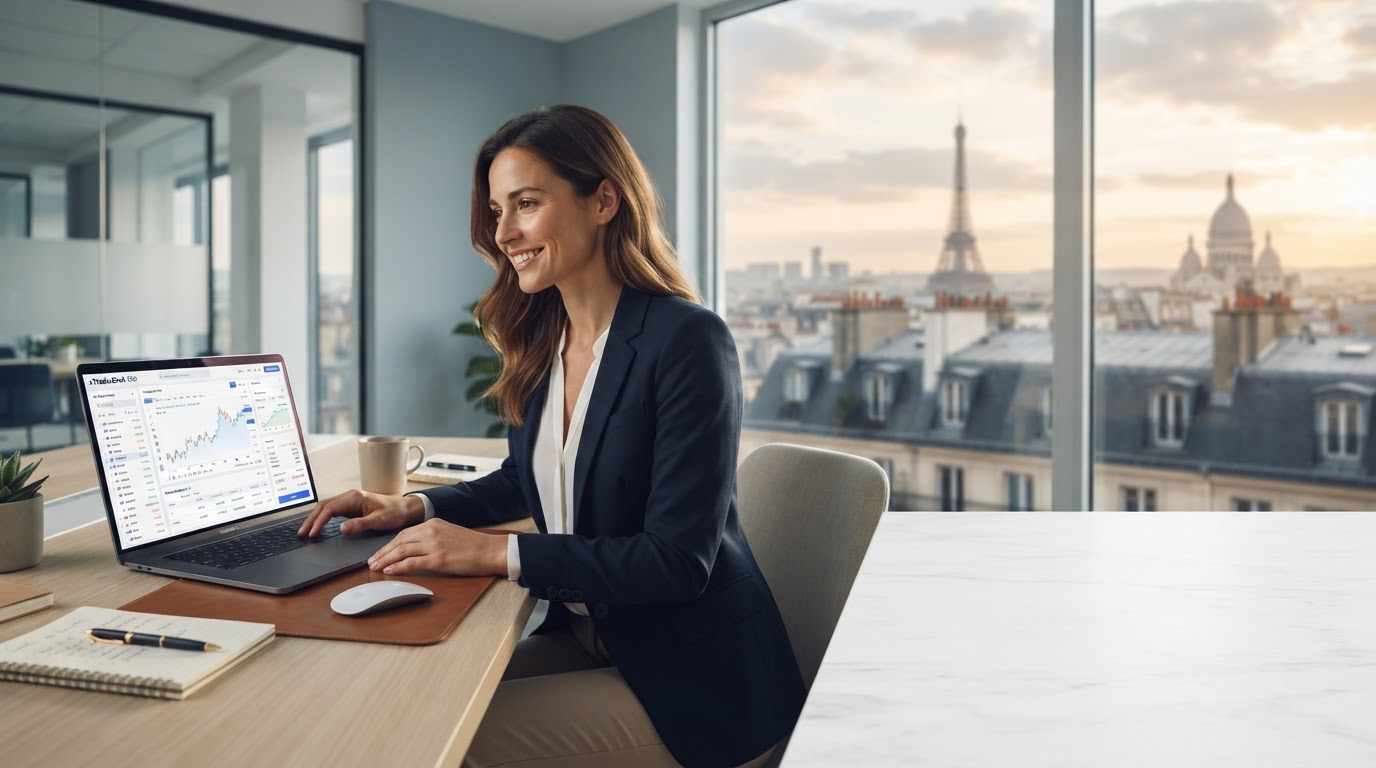 xTraderGrok 350 — interface de visualisation de données financières